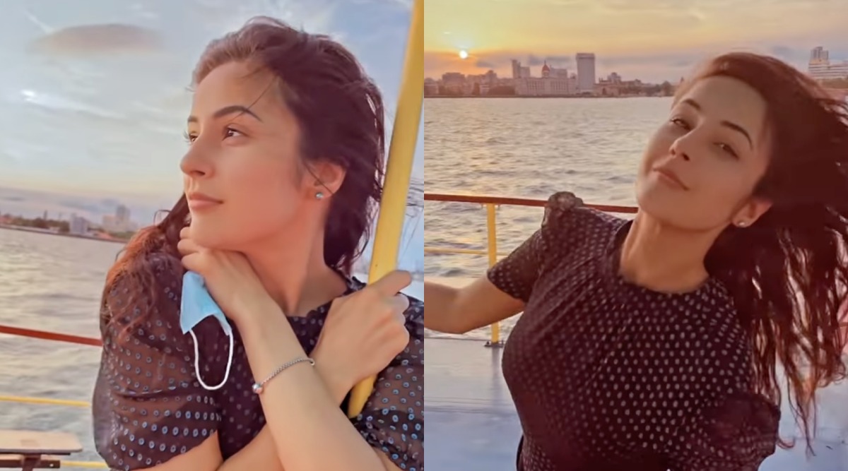 Shehnaaz Gill Pictures: Shehnaaz Gill shared hot pictures while sitting on a yacht, vacation stunning photos went viral