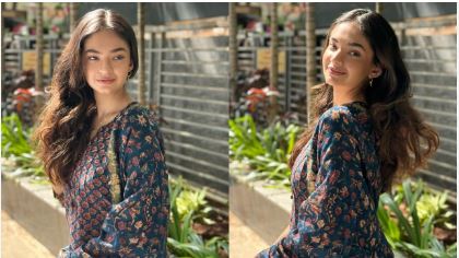 Anushka Sen shared gorgeous pictures in traditional outfit, pictures went viral