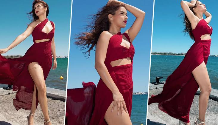 Avneet Kaur hot pic: Avneet Kaur shared mind-blowing pictures in a thigh slit dress, fans went crazy