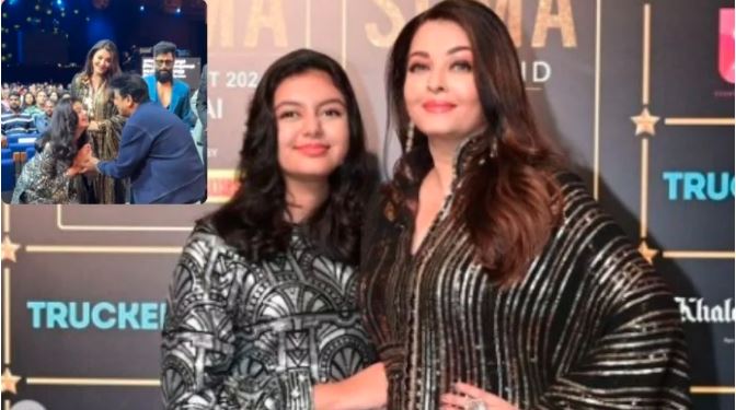 Video: Aaradhya Bachchan ran to hug her mother Aishwarya after she received the award, her sanskar is being praised, this video will win your heart